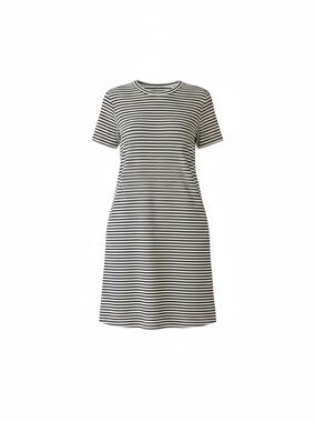 Striped midi summer dress